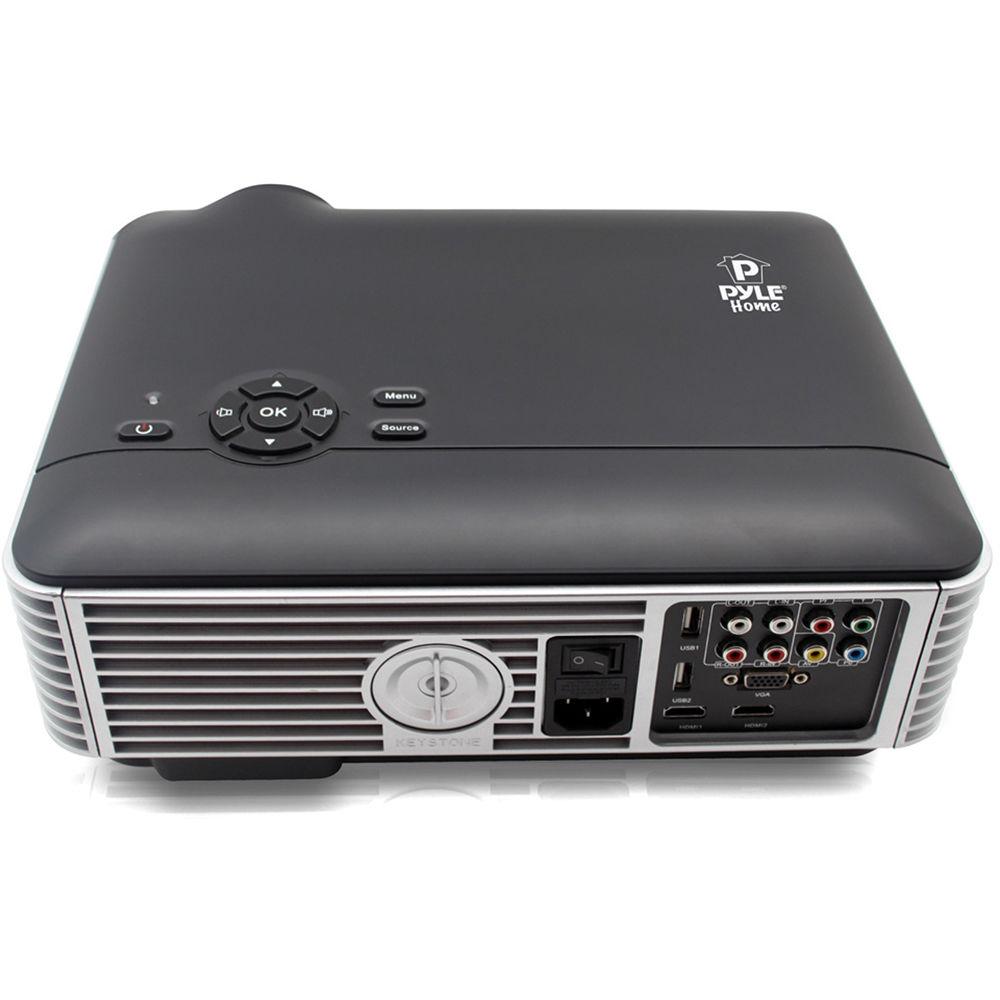 Pyle Pro PRJLE78 2800-Lumen WXGA LED Projector