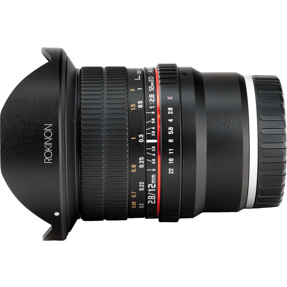 Rokinon 12mm f 2.8 ED AS IF NCS UMC Fisheye Lens for Sony E Mount
