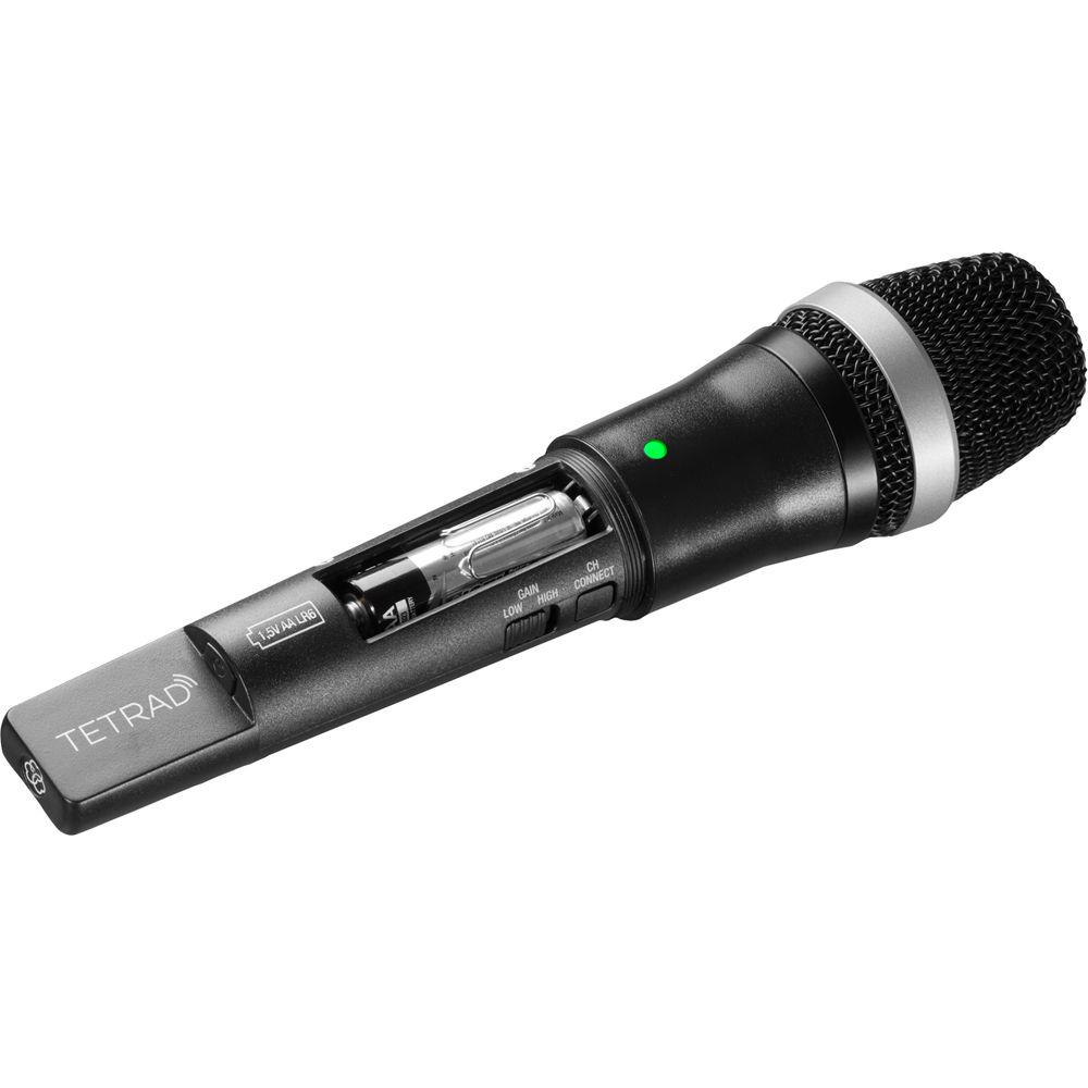 AKG DHTTetrad D5 Professional 2.4 GHz Digital Handheld Transmitter