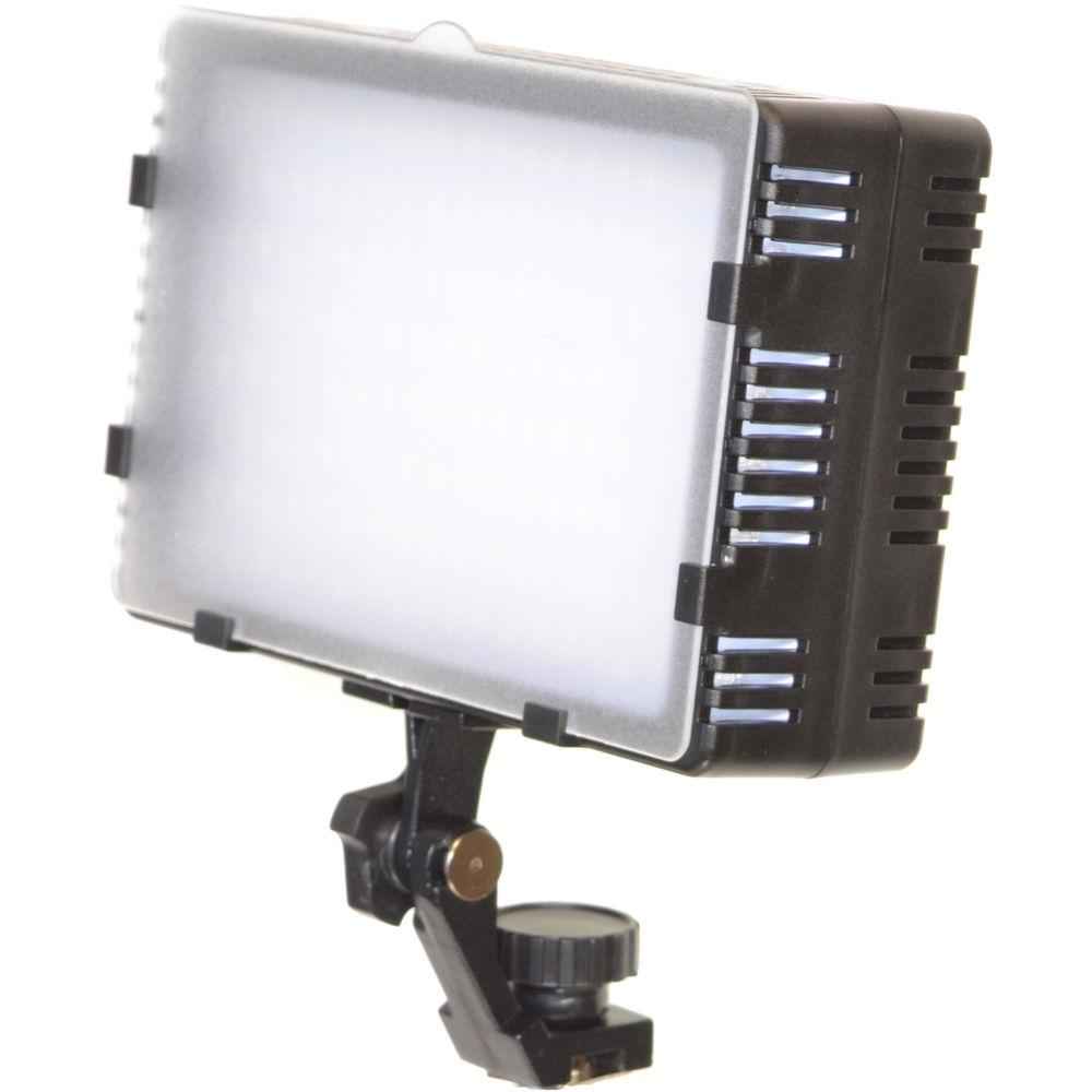 Bescor LED-125 Daylight Studio 2-Light Battery Kit