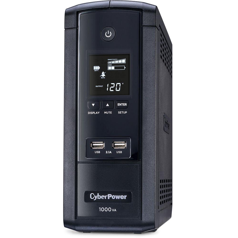 CyberPower BRG1000AVRLCD Intelligent LCD Series Uninterruptible Power Supply