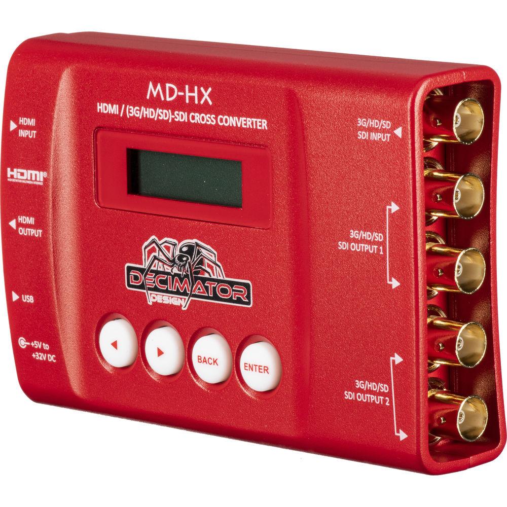 DECIMATOR MD-HX Miniature HDMI SDI Cross Converter with Scaling & Frame Rate Conversion