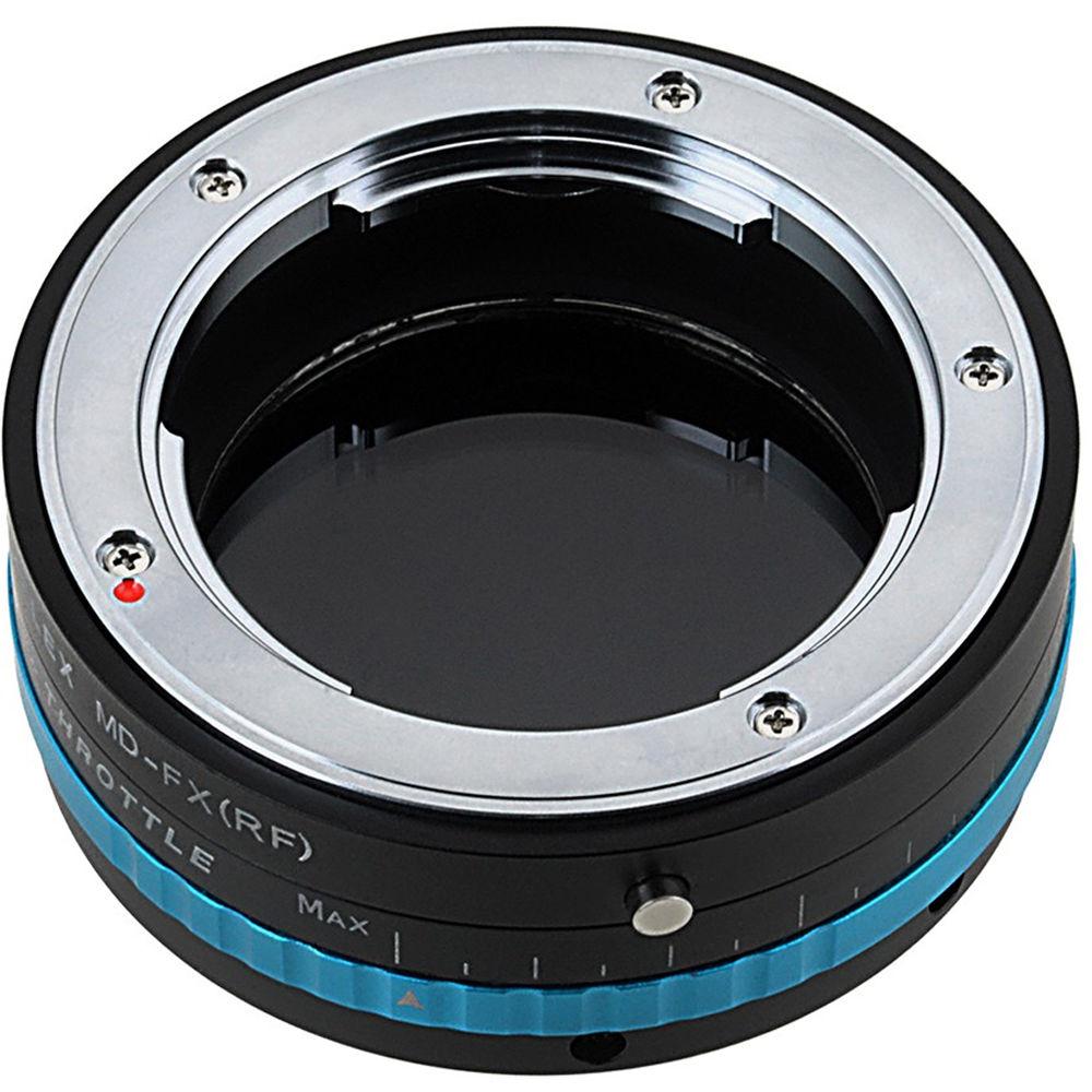 FotodioX Minolta MD Lens to Fujifilm X-Mount Camera Vizelex ND Throttle Adapter