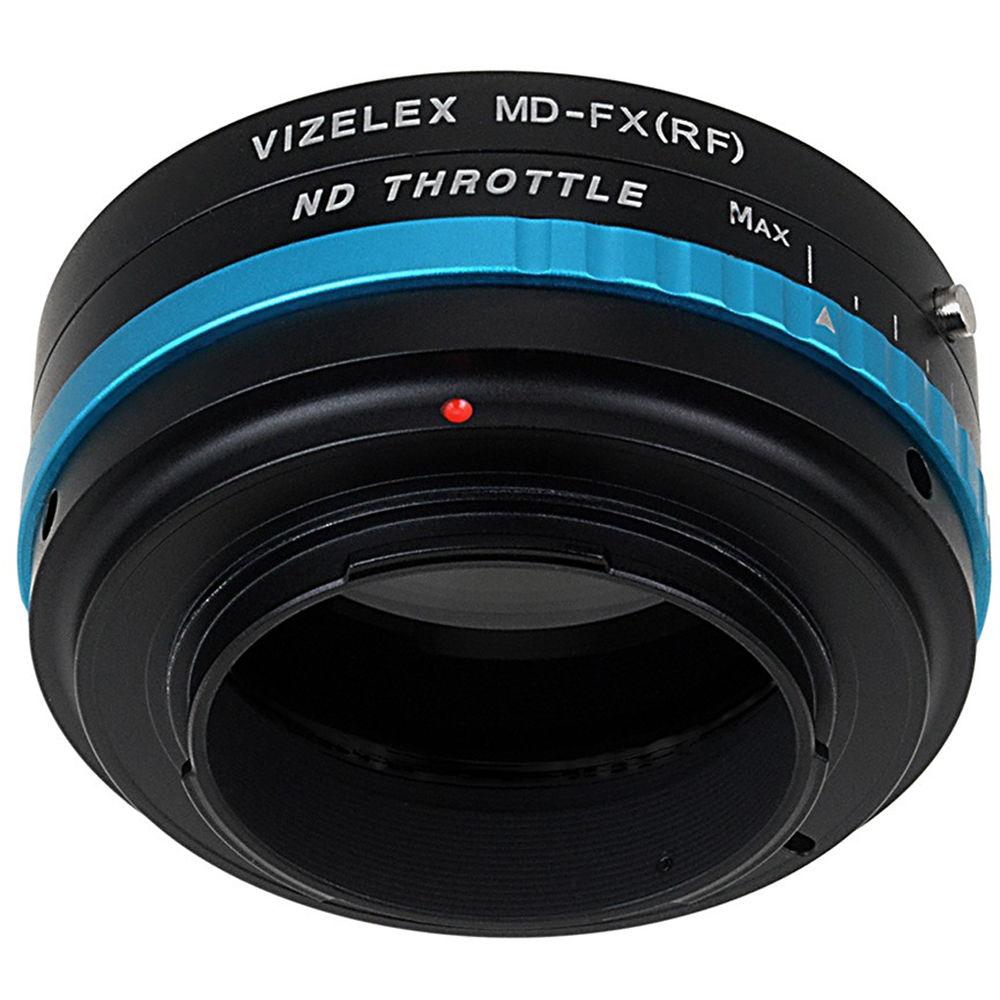 FotodioX Minolta MD Lens to Fujifilm X-Mount Camera Vizelex ND Throttle Adapter