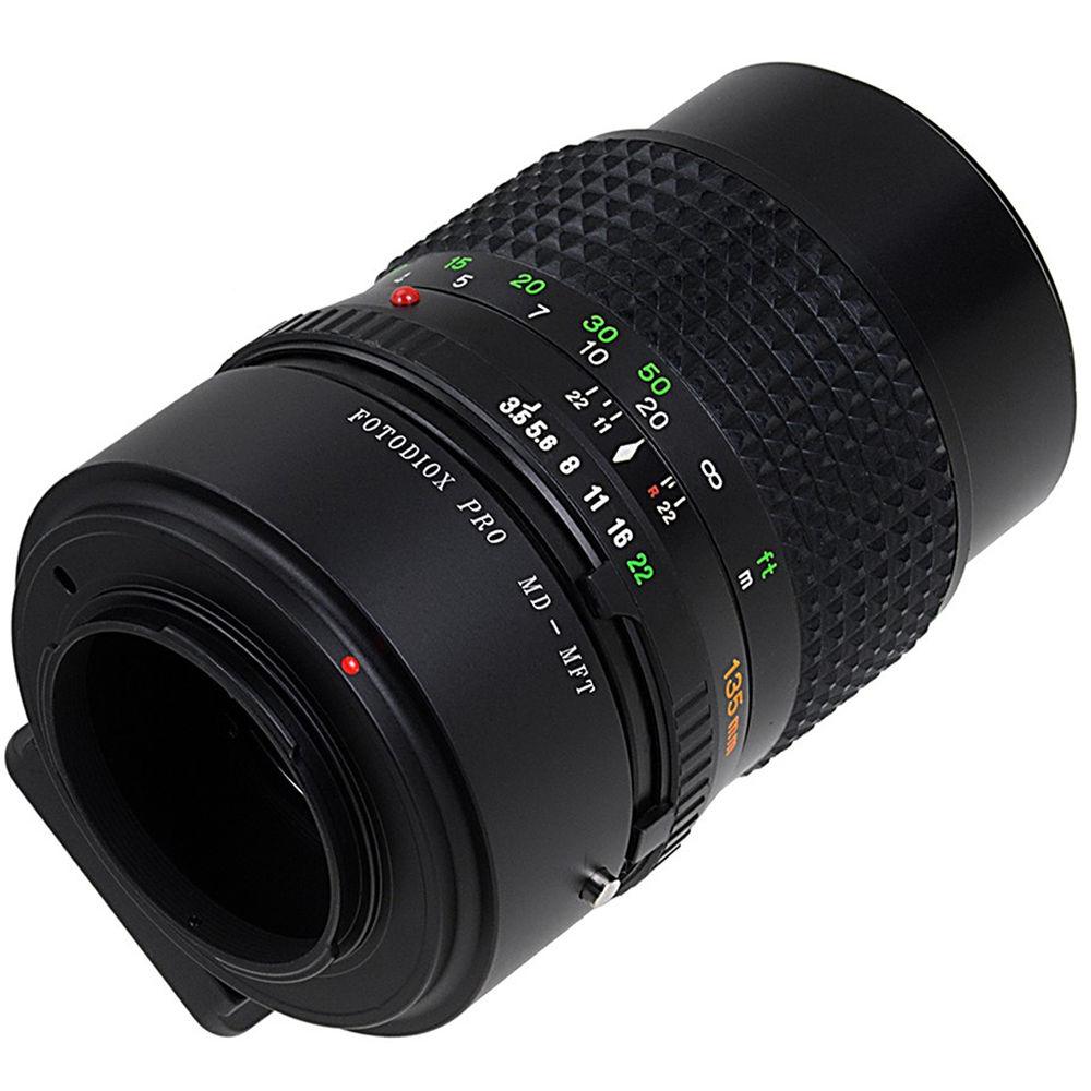 FotodioX Pro Lens Mount Adapter for Minolta MD Mount Lens to Micro Four Thirds Mount Camera