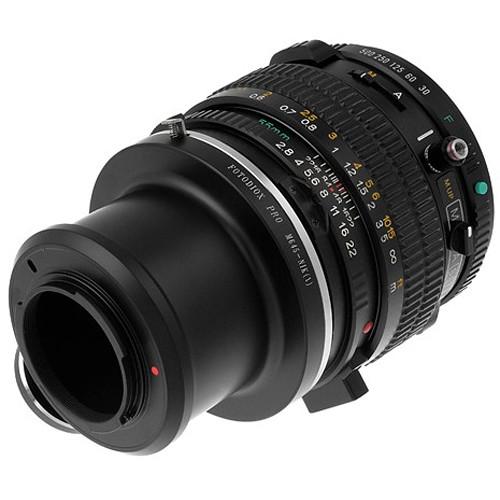 FotodioX Pro Mount Adapter for Mamiya 645 Lens to Nikon 1-Series Camera