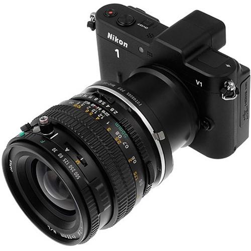 FotodioX Pro Mount Adapter for Mamiya 645 Lens to Nikon 1-Series Camera