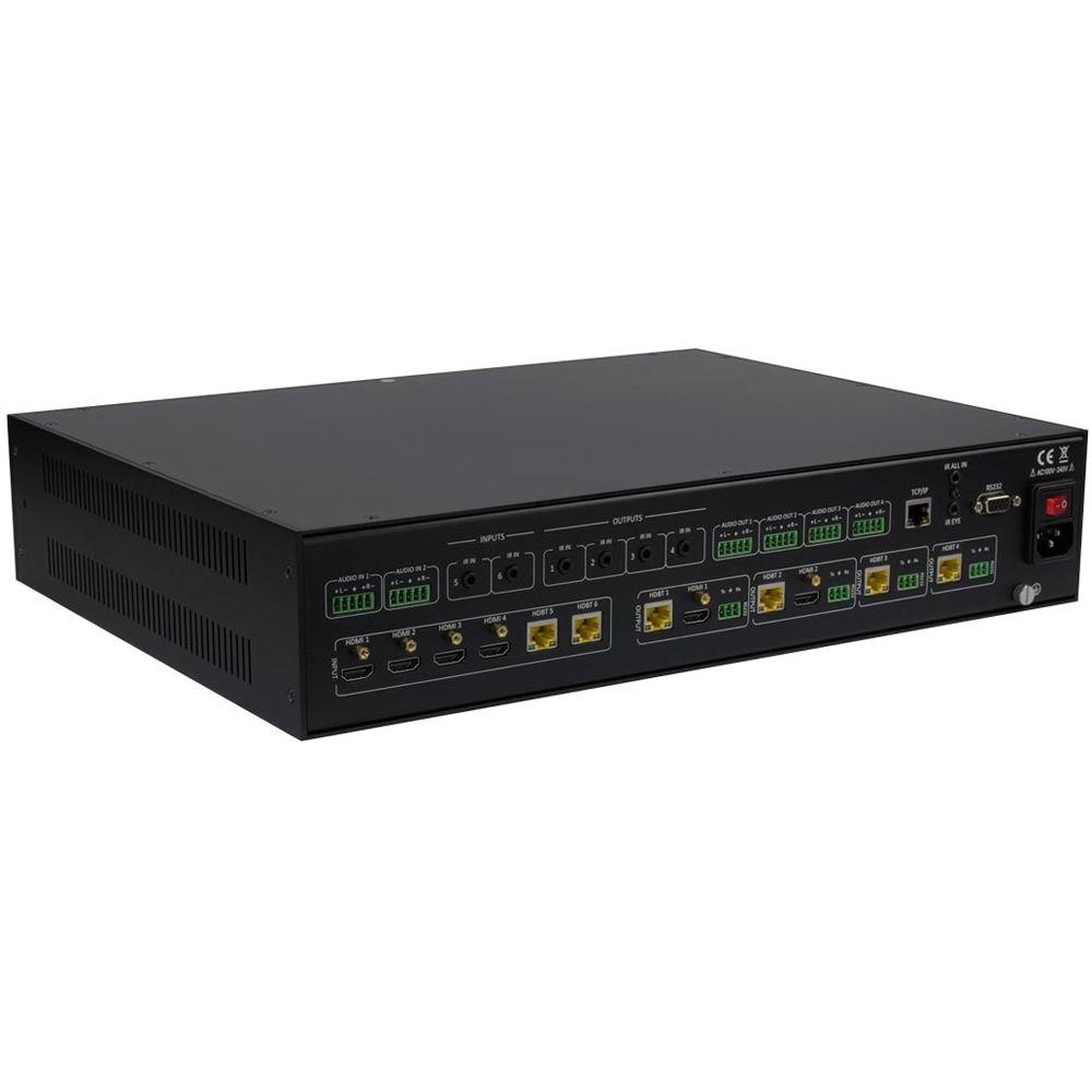 Intelix HDMI HDBaseT 6x4 Matrix Switcher