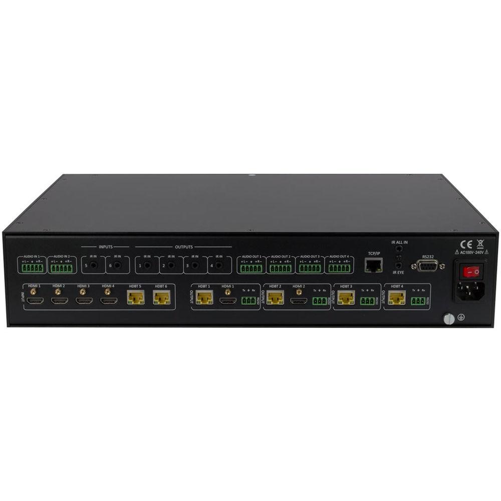 Intelix HDMI HDBaseT 6x4 Matrix Switcher