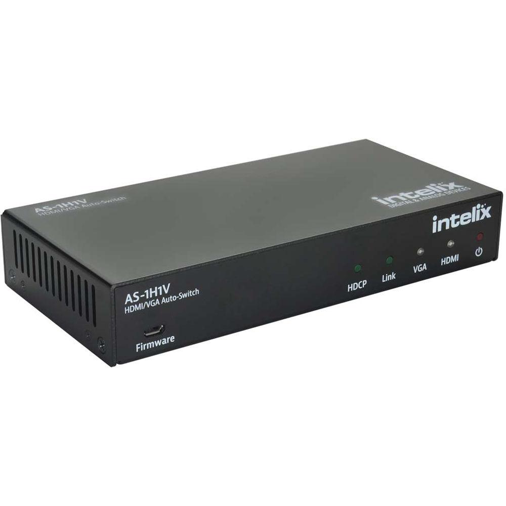 Intelix HDMI VGA Auto-Switcher with VGA Scaling, HDMI & HDBaseT Output
