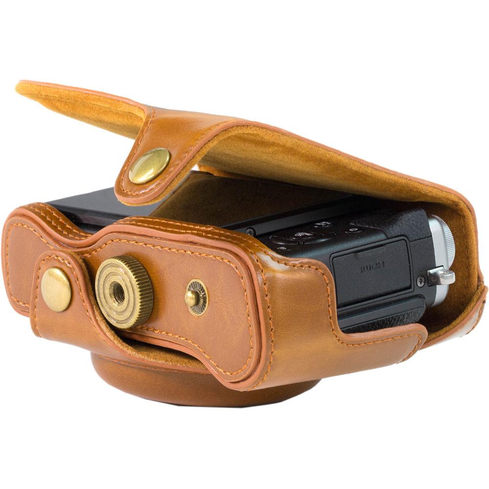 MegaGear Ever Ready  Leather Camera Case for Fujifilm X70 Digital Camera