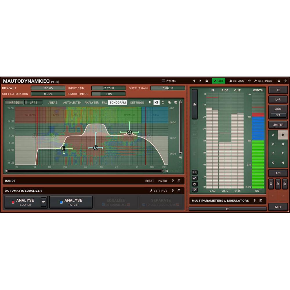 MeldaProduction MAutoDynamicEq - Dynamic Equalizer Plug-In