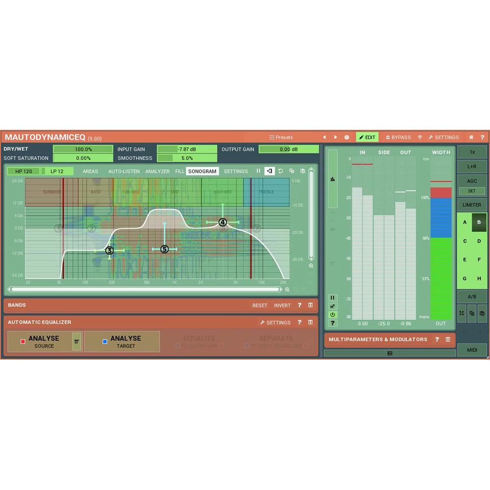 MeldaProduction MAutoDynamicEq - Dynamic Equalizer Plug-In