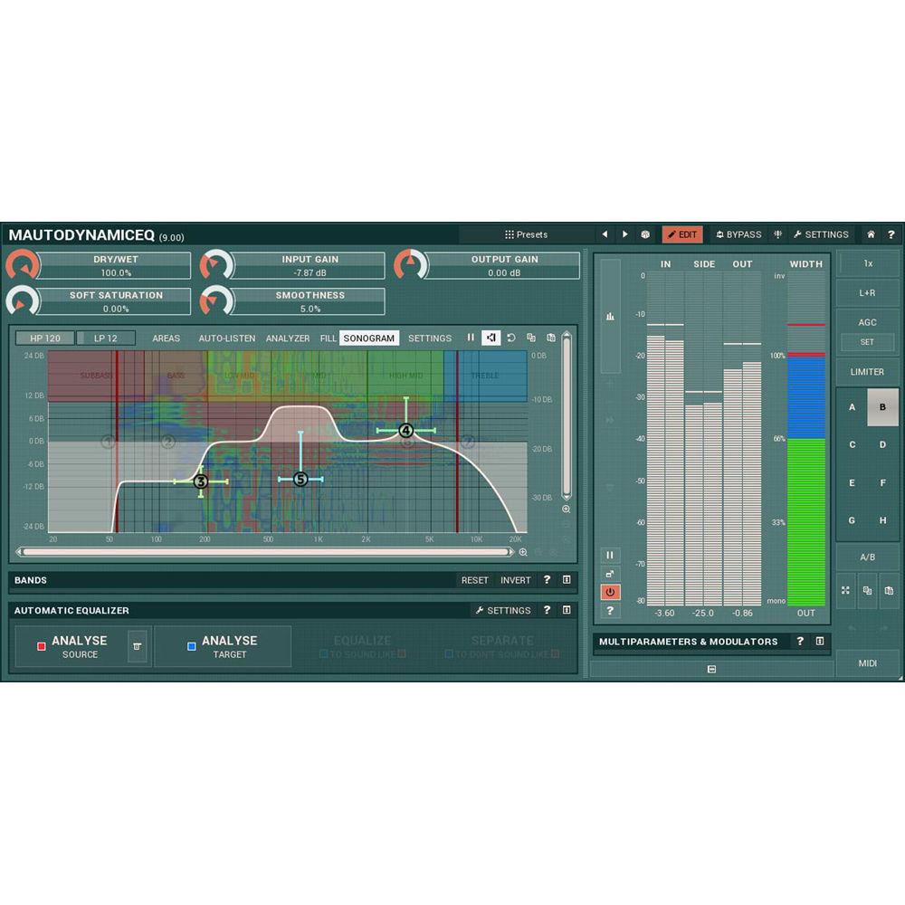 MeldaProduction MAutoDynamicEq - Dynamic Equalizer Plug-In