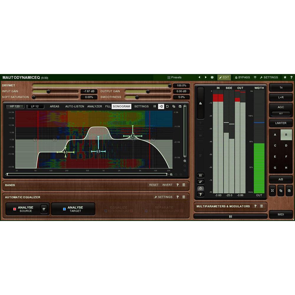 MeldaProduction MAutoDynamicEq - Dynamic Equalizer Plug-In