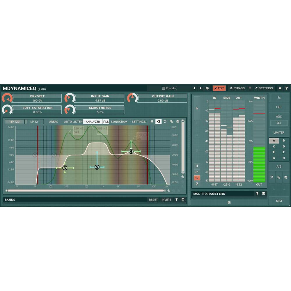 MeldaProduction MDynamicEq - Dynamic Equalizer Plug-In
