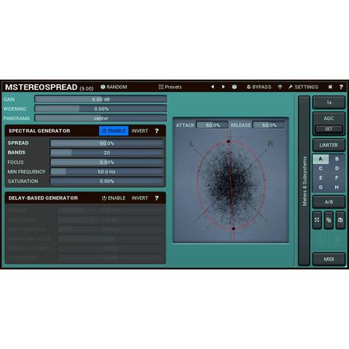 MeldaProduction MStereoSpread - Stereo Expansion Plug-In