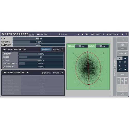 MeldaProduction MStereoSpread - Stereo Expansion Plug-In