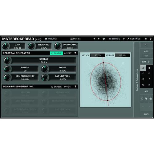 MeldaProduction MStereoSpread - Stereo Expansion Plug-In