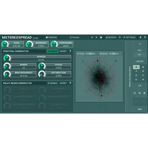 MeldaProduction MStereoSpread - Stereo Expansion Plug-In