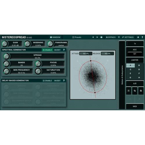MeldaProduction MStereoSpread - Stereo Expansion Plug-In