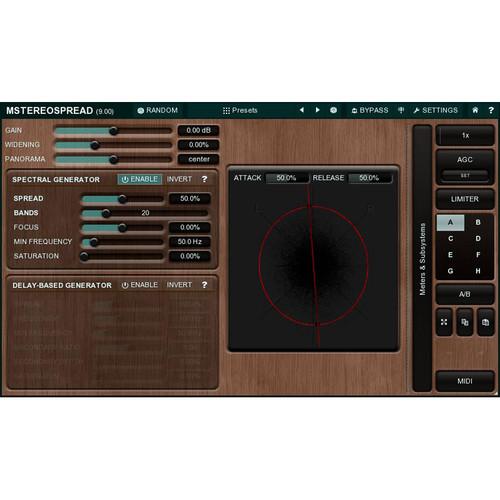 MeldaProduction MStereoSpread - Stereo Expansion Plug-In