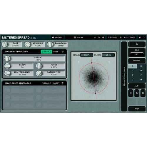 MeldaProduction MStereoSpread - Stereo Expansion Plug-In