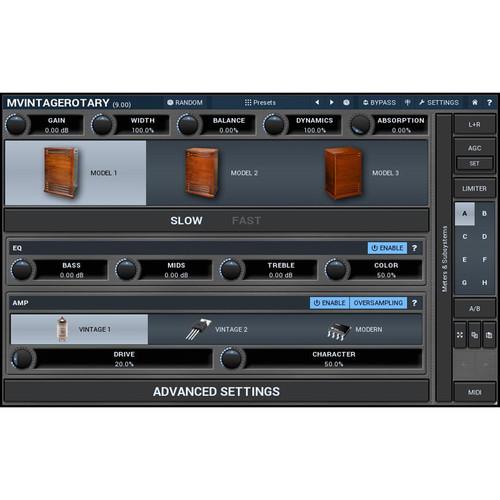 MeldaProduction MVintageRotary - Leslie Cabinet Simulation Plug-In