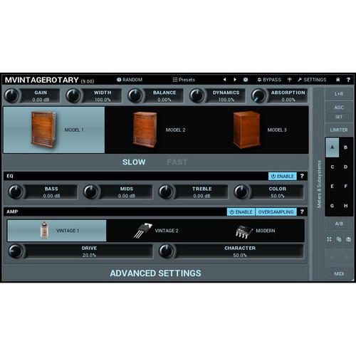 MeldaProduction MVintageRotary - Leslie Cabinet Simulation Plug-In