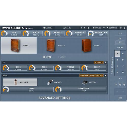 MeldaProduction MVintageRotary - Leslie Cabinet Simulation Plug-In