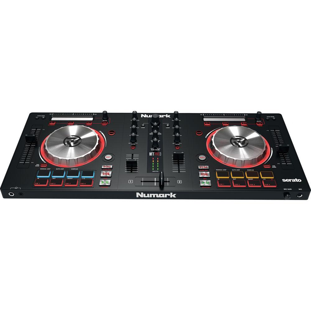 Numark Mixtrack Pro 3 - DJ Controller for Serato DJ with Integrated Sound Card