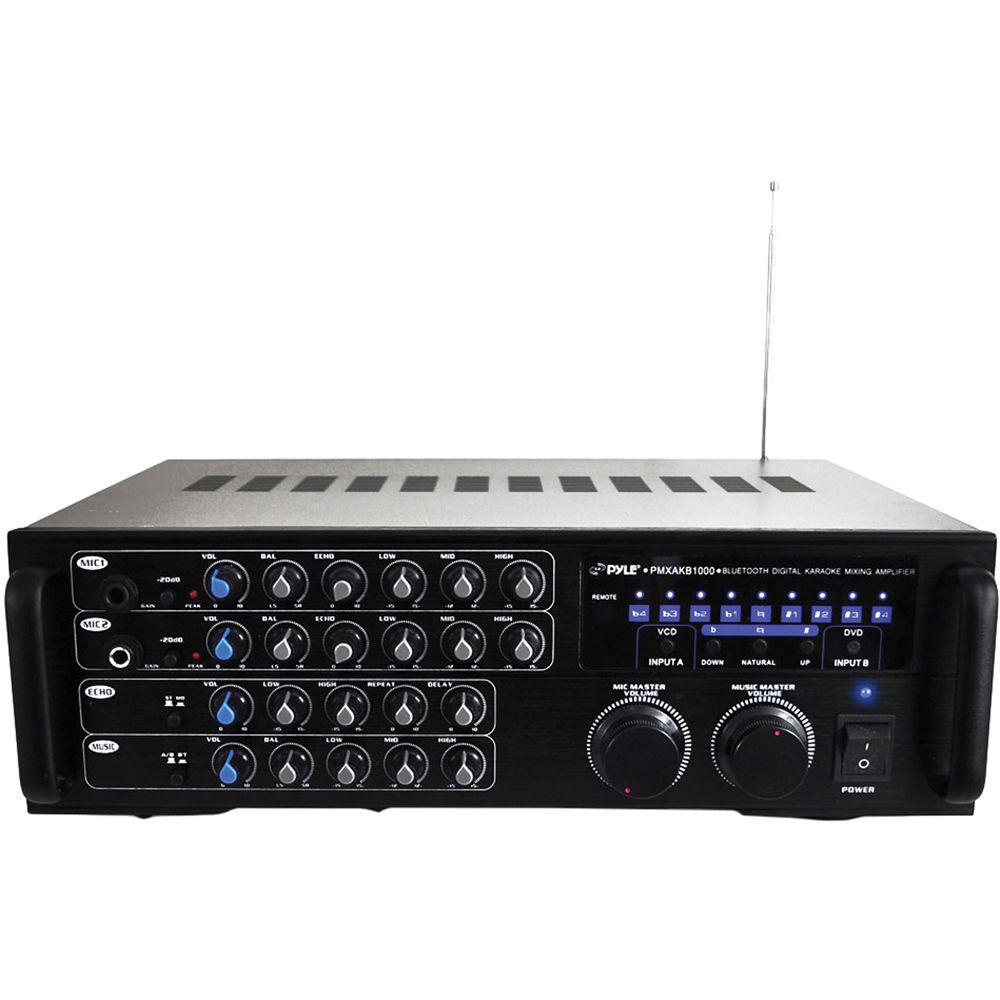 Pyle Pro PMXAKB1000 Bluetooth Karaoke Mixer Amplifier