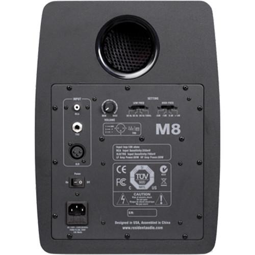 Resident Audio M8 Active Nearfield Studio Monitor, Resident, Audio, M8, Active, Nearfield, Studio, Monitor