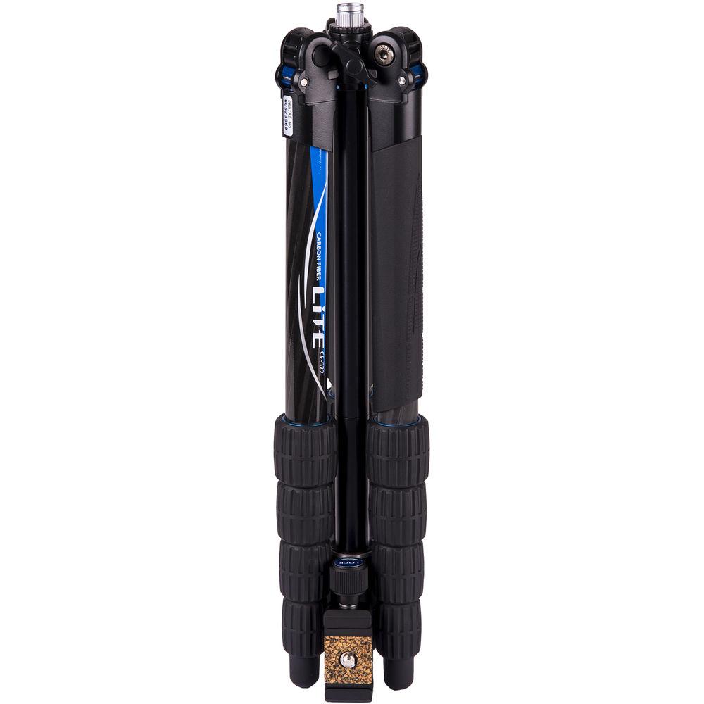 Slik Lite CF-522 Tripod with LED Center Column Flashlight