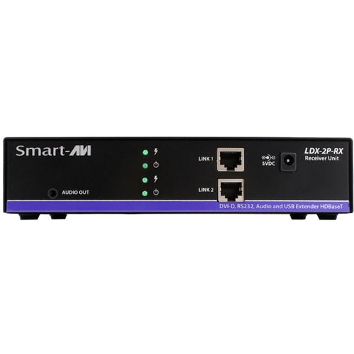 Smart-AVI LDX-2P-RX HDBaseT Dual DVI-D Extender over Cat 5e 6 Receiver Unit