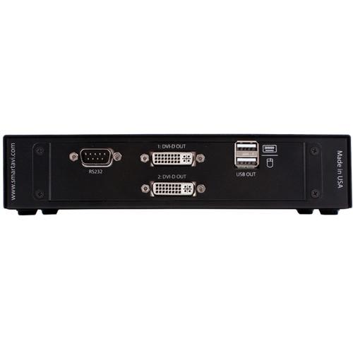 Smart-AVI LDX-2P-RX HDBaseT Dual DVI-D Extender over Cat 5e 6 Receiver Unit