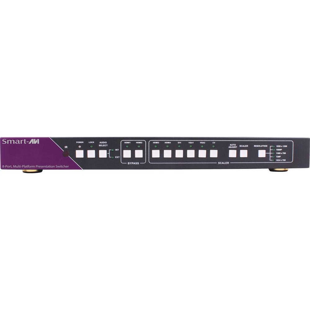 Smart-AVI SPS-1000S Eight-Port Multi-Platform Presentation Switcher