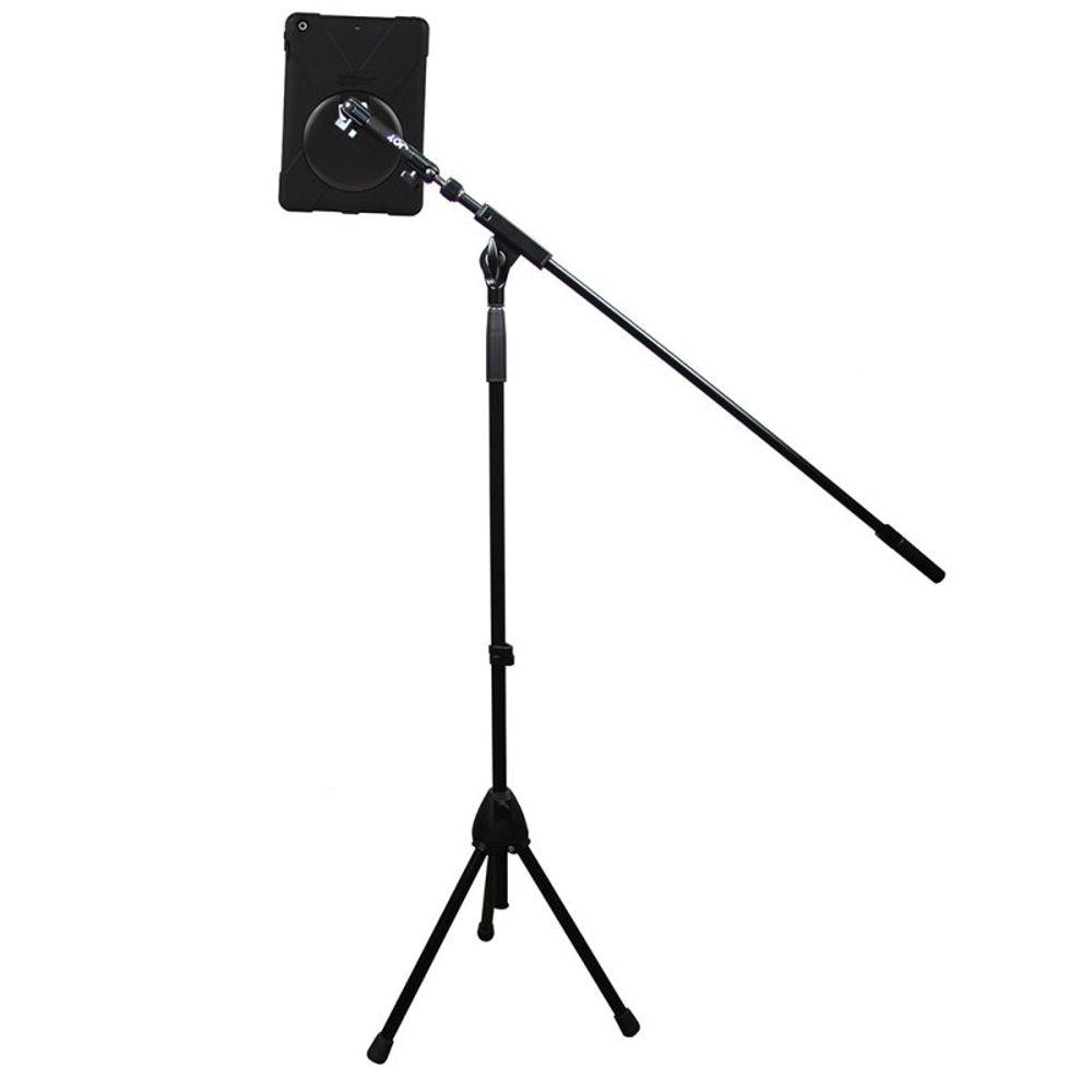 The Joy Factory MagConnect Carbon Fiber Tripod Mic Stand Mount with aXtion Bold M-Series Case for iPad mini 1 2 3