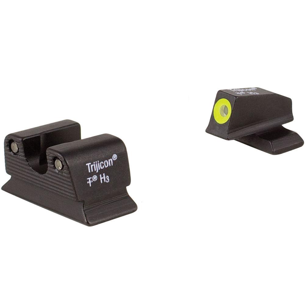 Trijicon BE110Y Beretta PX4 HD Night Sight Set with Yellow Front Outline