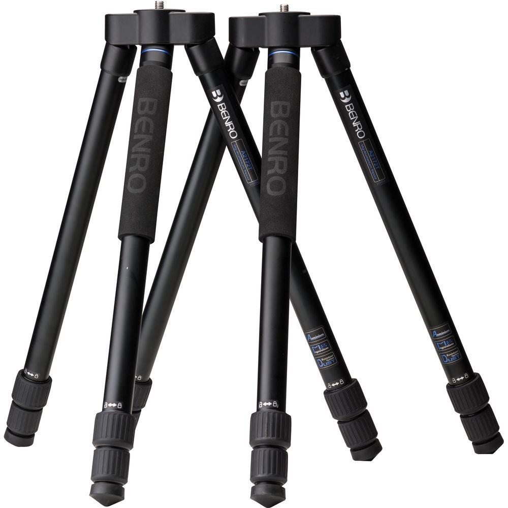 Benro MoveOver12 35.4" Dual Carbon Rail Slider Kit with Video Head & Tripods