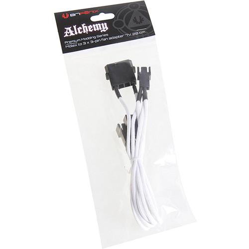 BitFenix Alchemy 7V 4-Pin Molex to 3 x Fan Adapter Cable