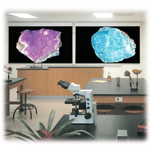 Draper 108352EGQU Silhouette Series E 45 x 72" Motorized Screen with LVC-IV Low Voltage Controller and Quiet Motor