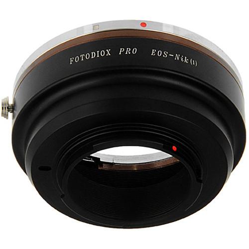FotodioX Canon EF EF-S-Mount Lens to Nikon 1-Series Mount Camera Adapter