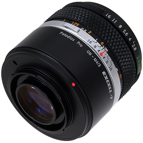 FotodioX Excell 1 Olympus OM Lens to Micro Four Thirds Camera Lens Adapter