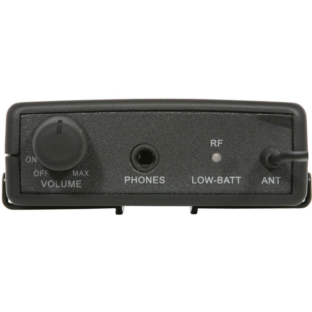 Galaxy Audio AS-900RN6 Stereo Receiver for AS-900 Wireless In-Ear Personal Monitor System