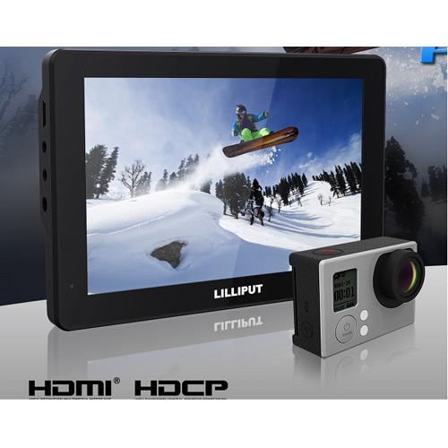 Lilliput Mopro 7" X-Sports Camera Monitor for GoPro Hero 3 , 4 & DSLR