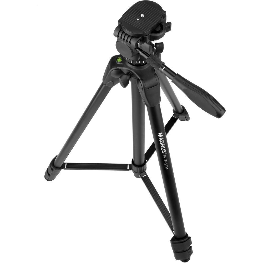 Magnus PV-7451M Tripod Monopod with 3-Way Pan Tilt Head