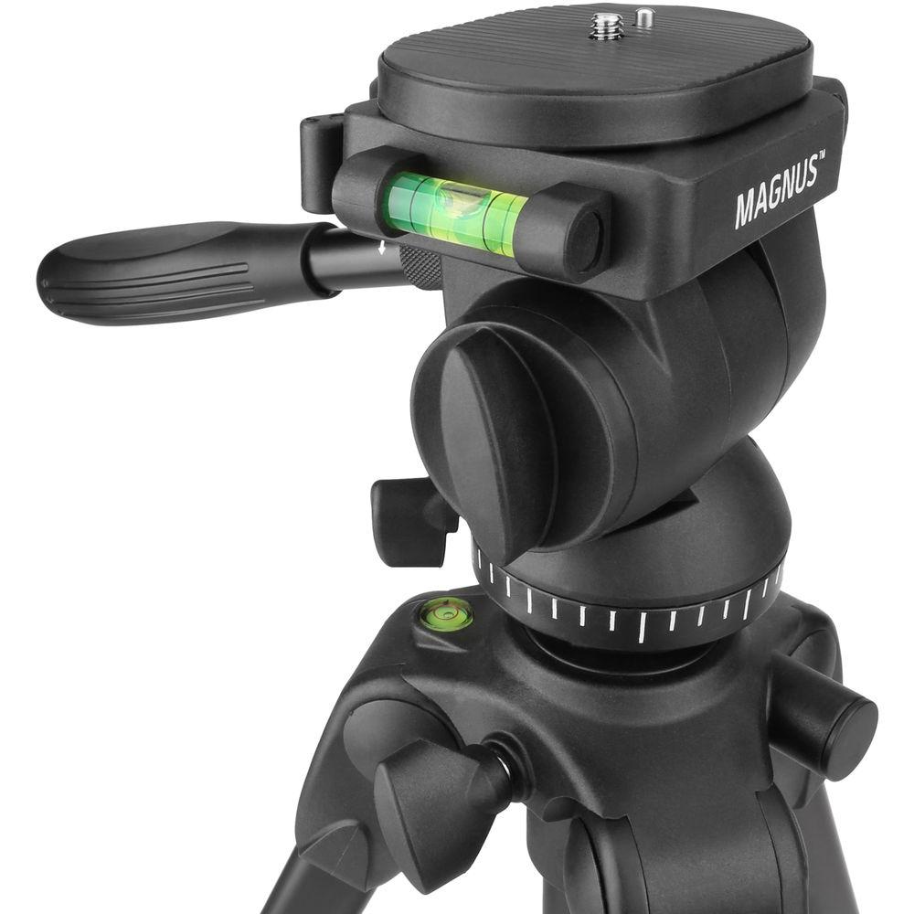 Magnus PV-7451M Tripod Monopod with 3-Way Pan Tilt Head