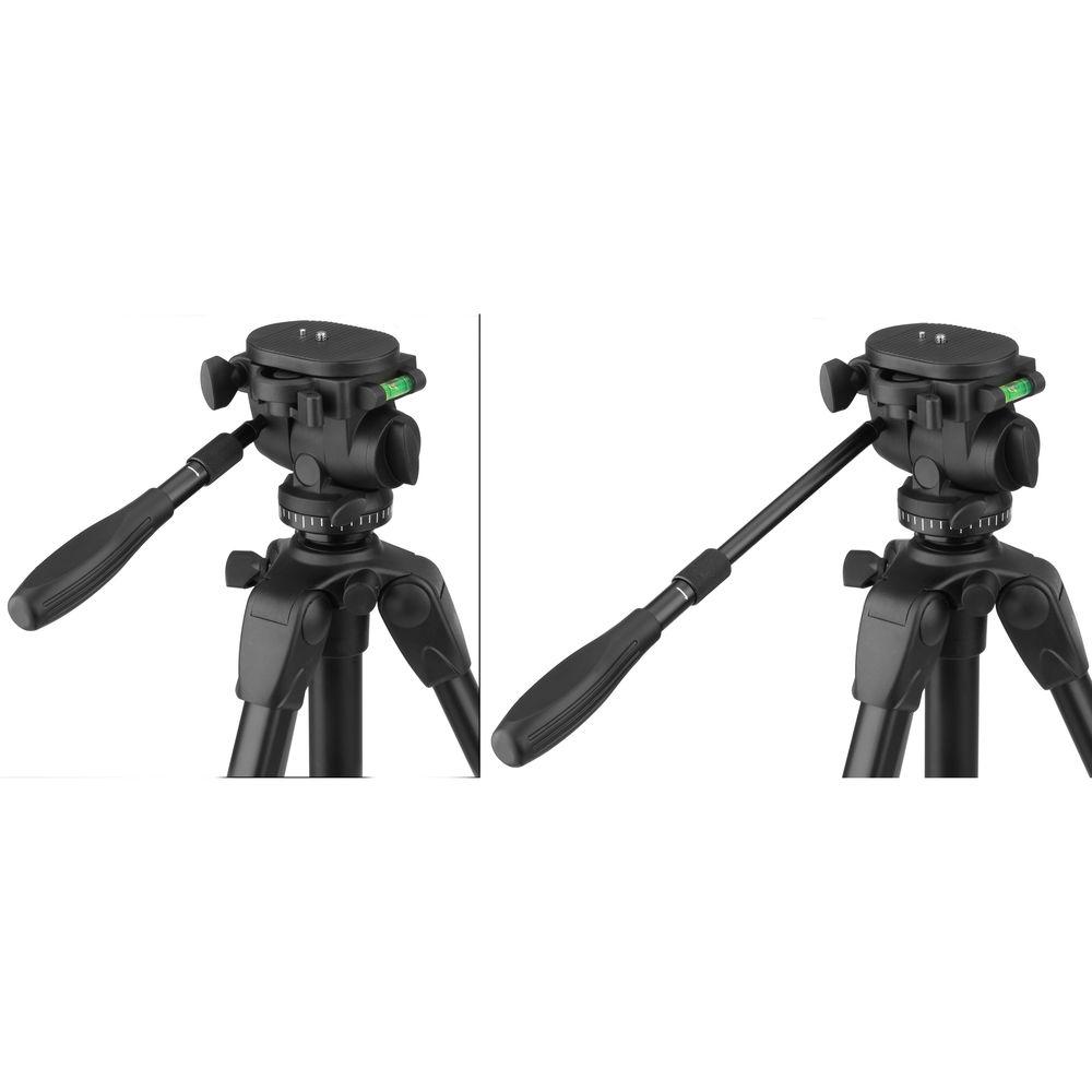 Magnus PV-7451M Tripod Monopod with 3-Way Pan Tilt Head