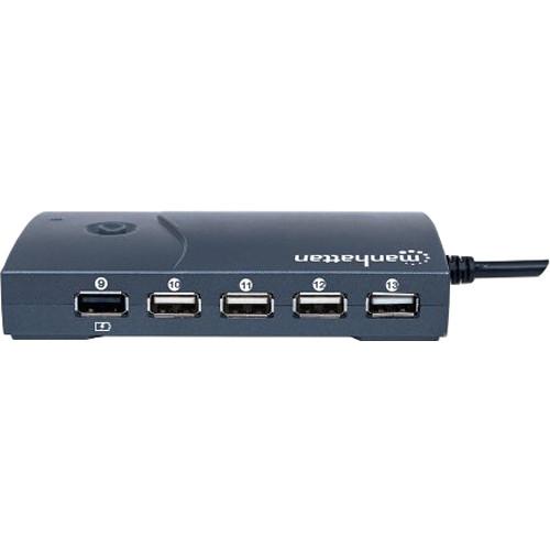 Manhattan 13-Port USB 2.0 Desktop Hub